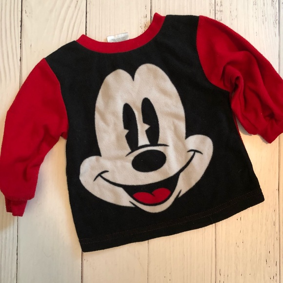 BOYS 12MO MICKEY MOUSE PAJAMA SET - Picture 2 of 3